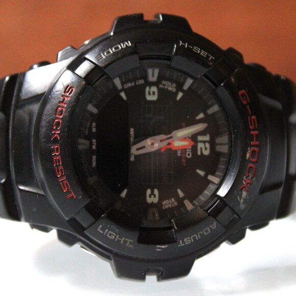 Casio G-Shock Black Sport Watch Mens Sports Outdoor Shock Resist Analog Digital - Picture 11 of 11